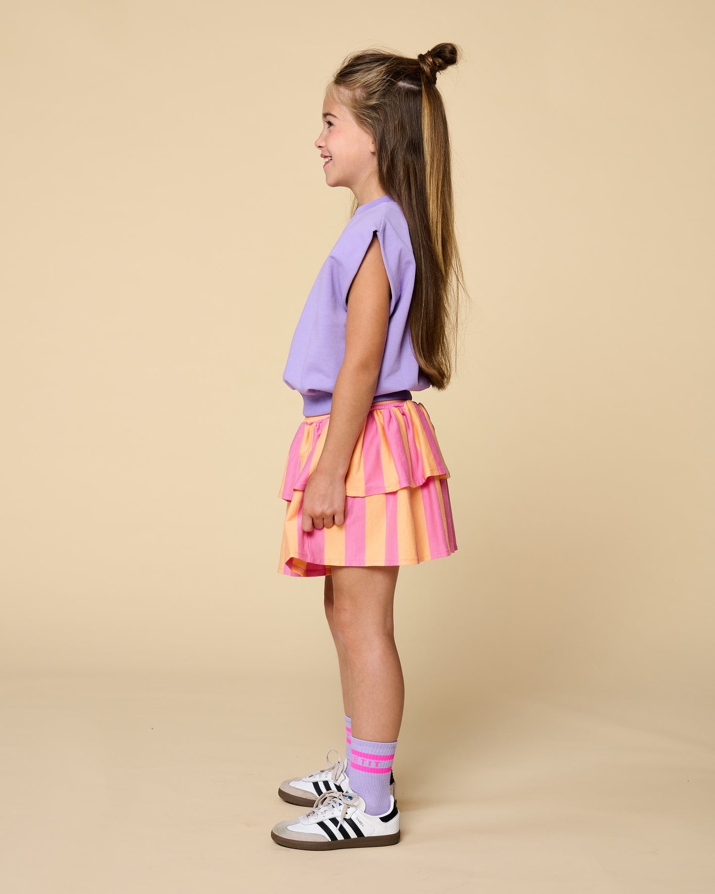 Shoulder top violet