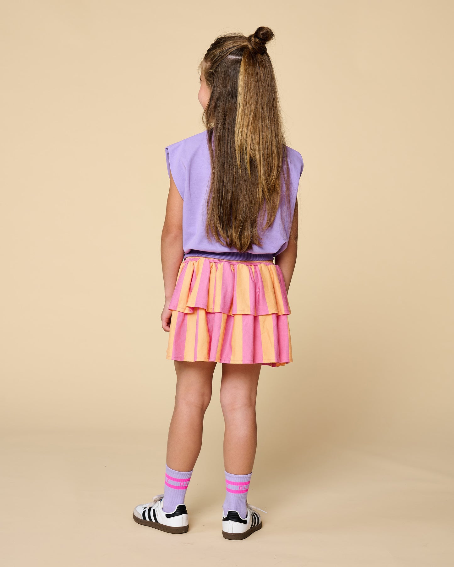 Shoulder top violet