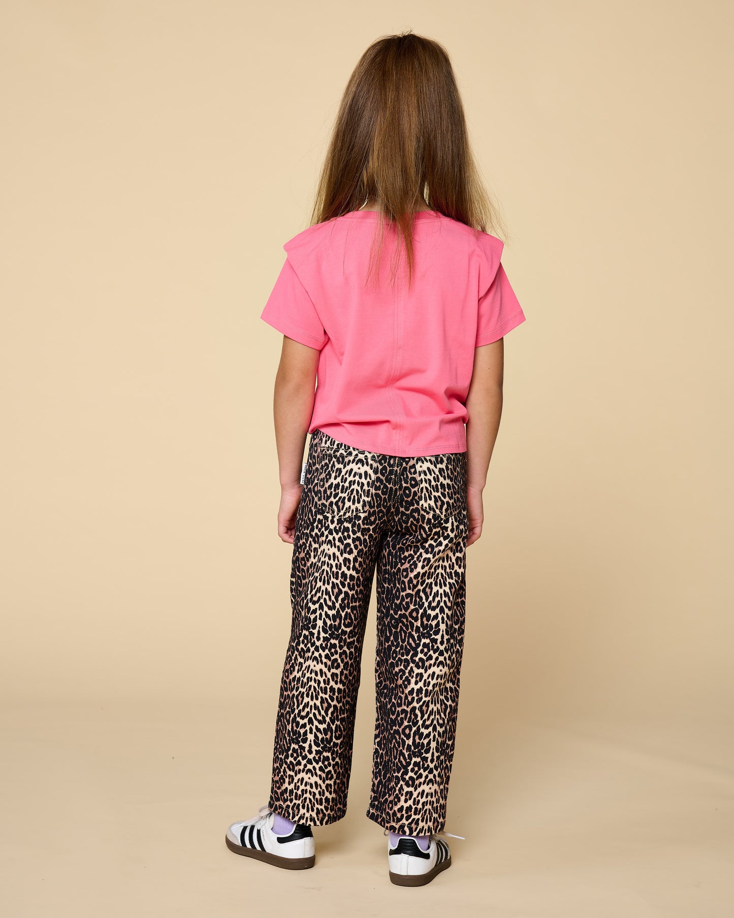 Balloon fit jeans leopard