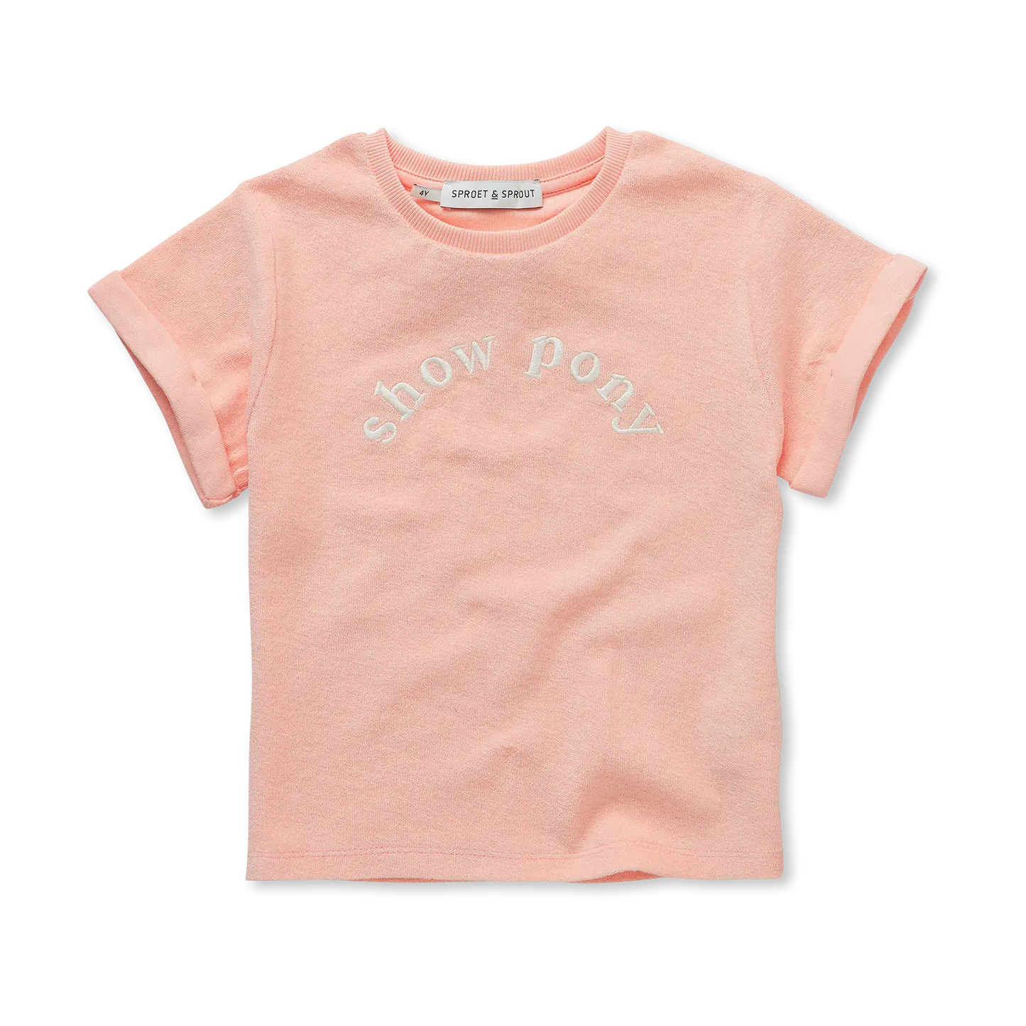 Terry t-shirt show pony