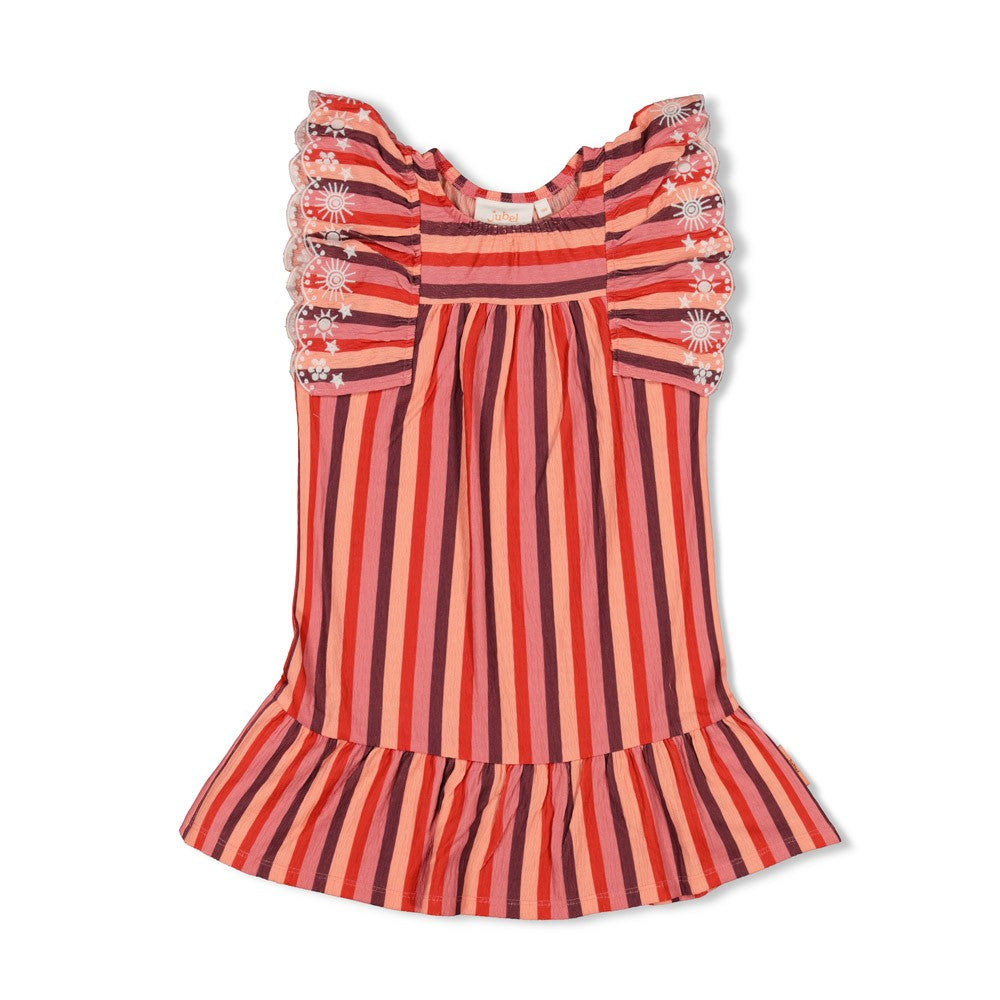 Jurk streep Salsa Sunset