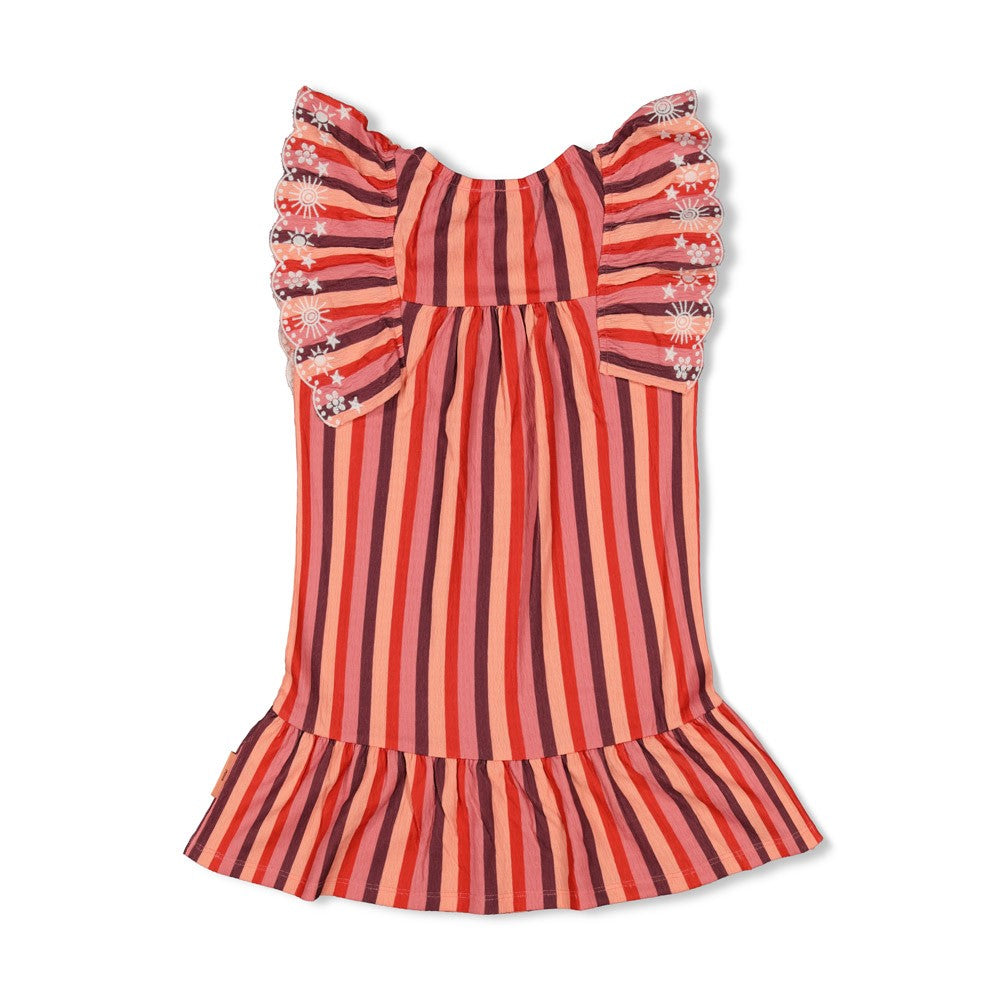 Jurk streep Salsa Sunset