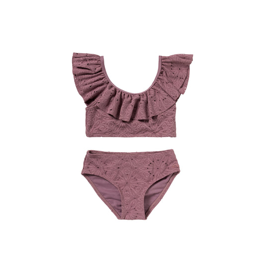 Bikini Broderie Dusky orchid