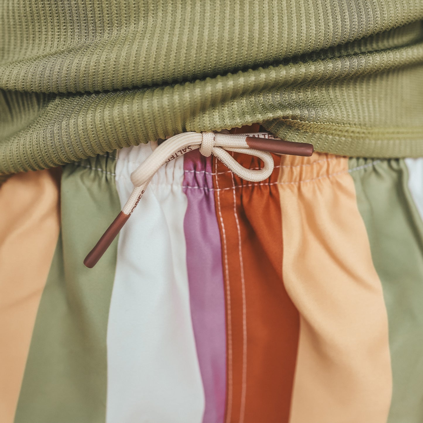 Multi Stripe Swim shorts