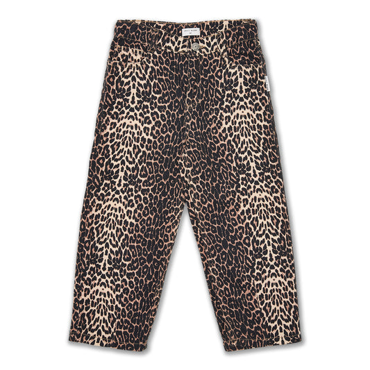 Balloon fit jeans leopard