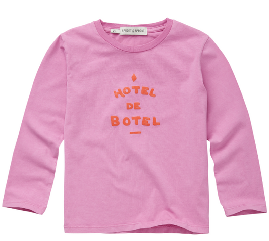 T-shirt lange mouw Hotel de Botel