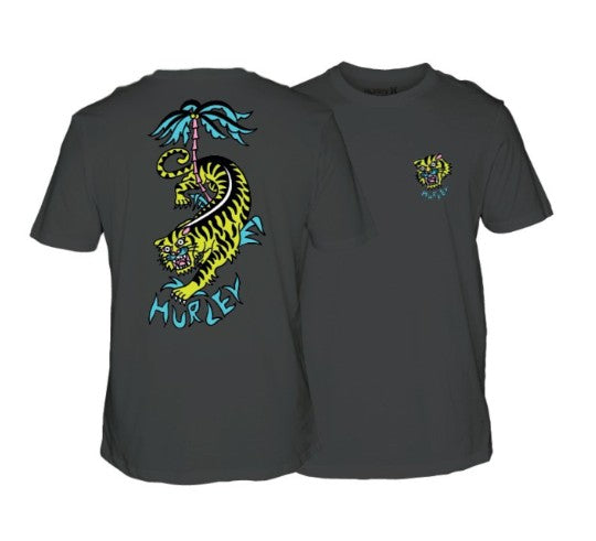 T-shirt Hurley tiger grey