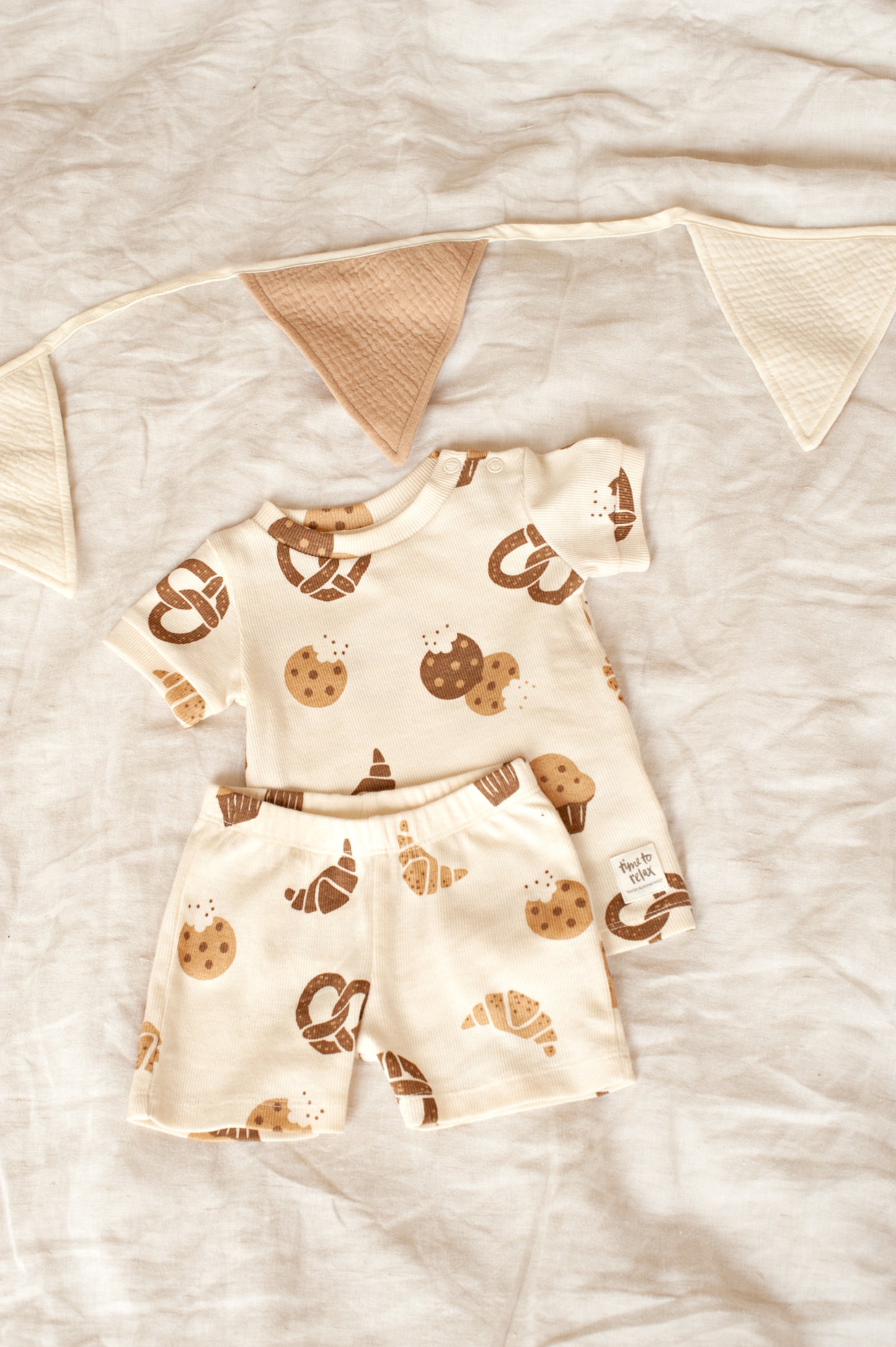 Cosy Crumbs Premium Summerwear by Feetje - Pyjama kort