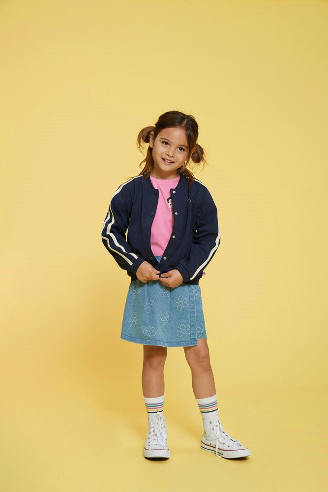 Shortrokje jeans smiley