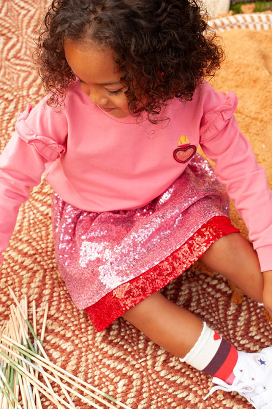 Rokje pailetten Salsa Sunset