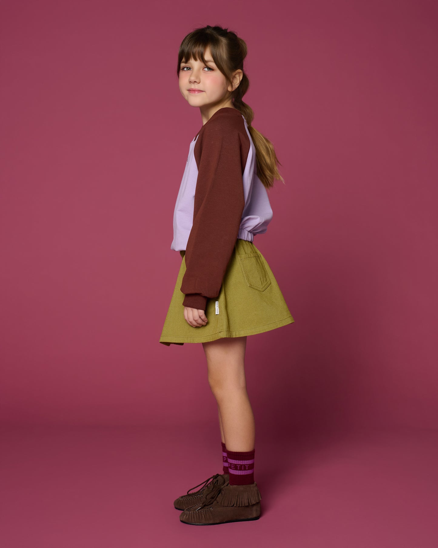 sport socks garnet/orchid