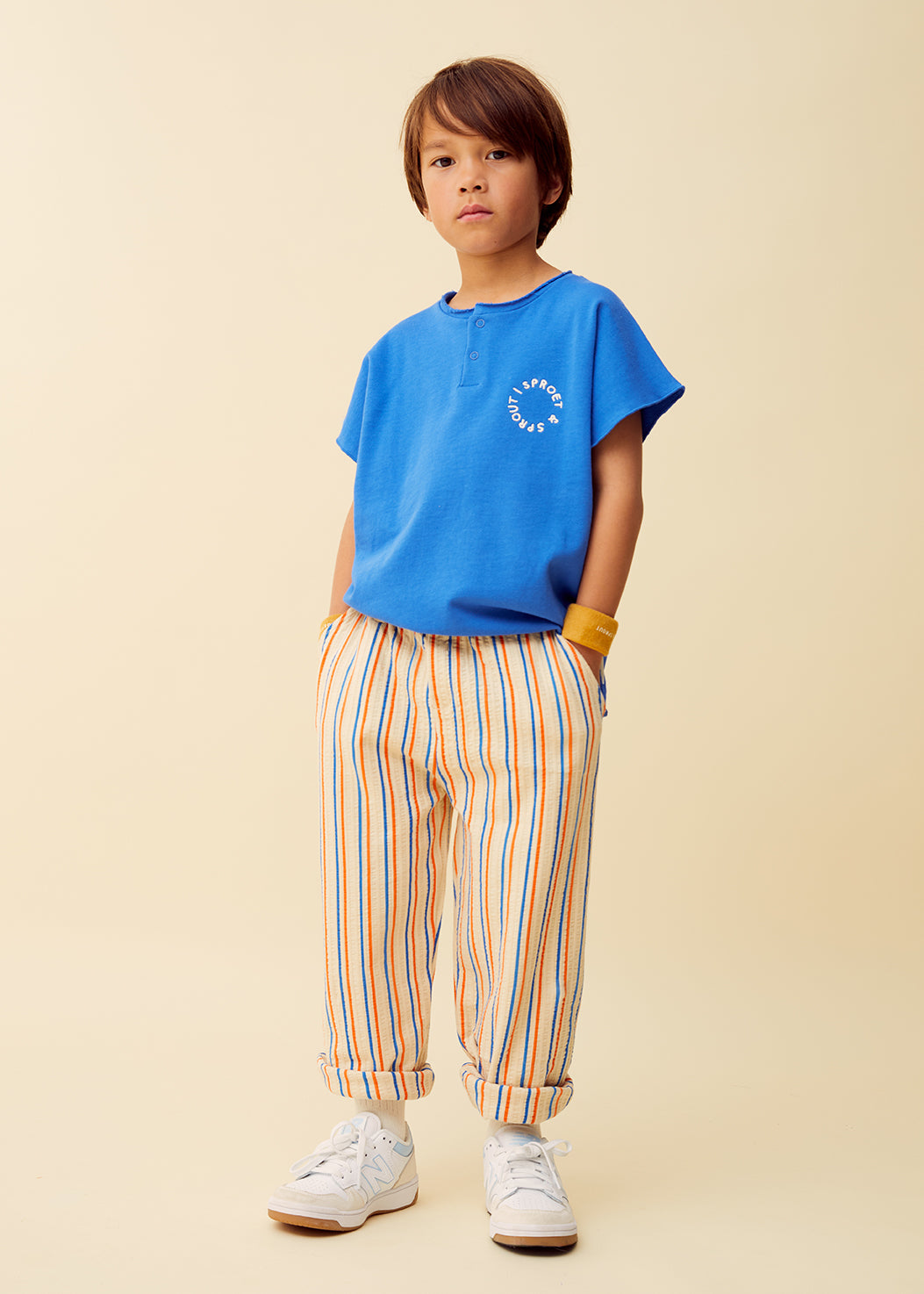 Chino pants small stripes