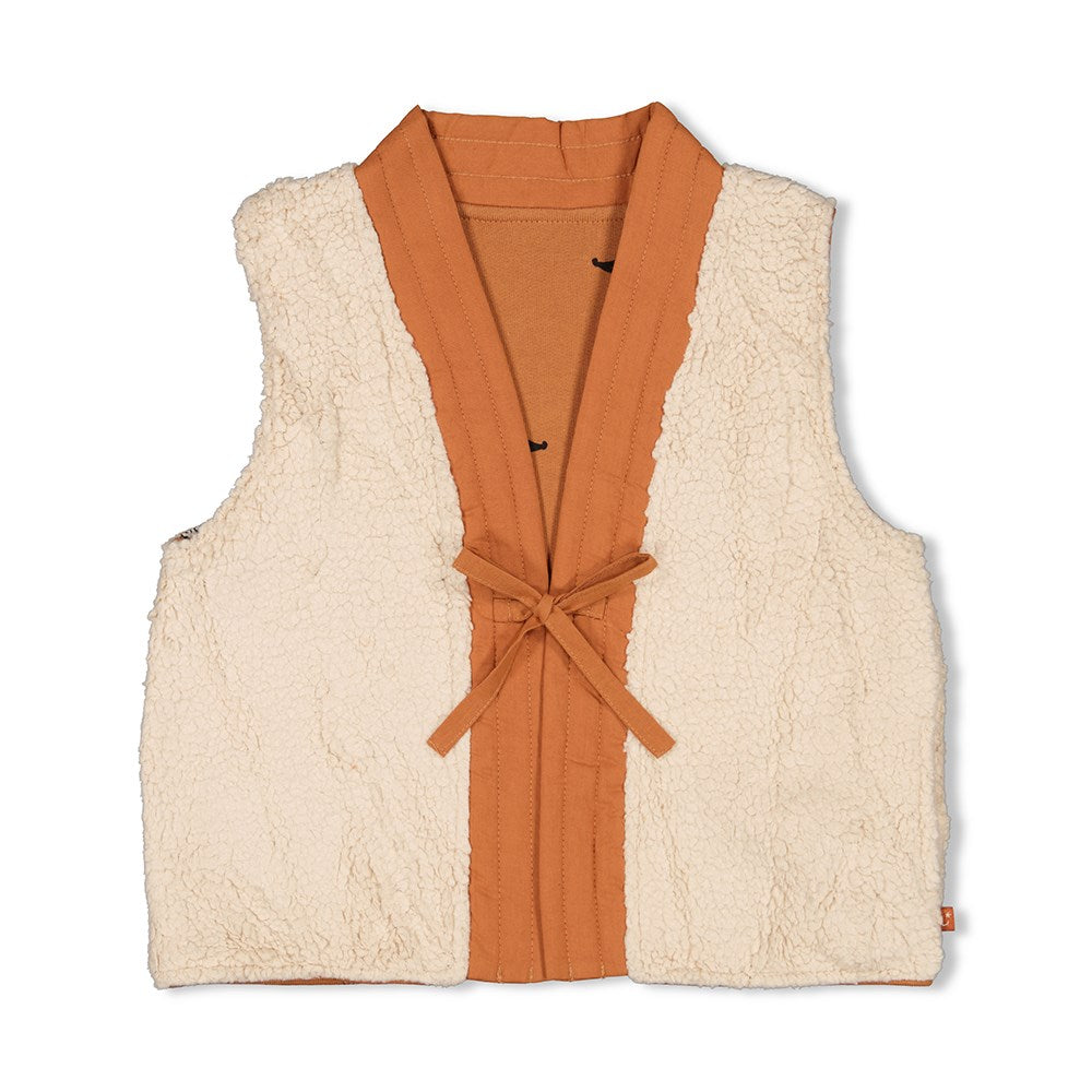 Omkeerbaar Gilet Teddy