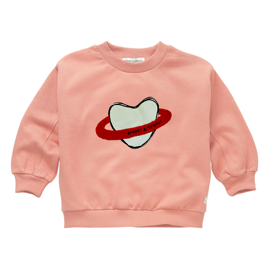 Sweater met hart cosmos