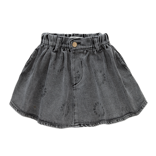 Rokje jeans grey