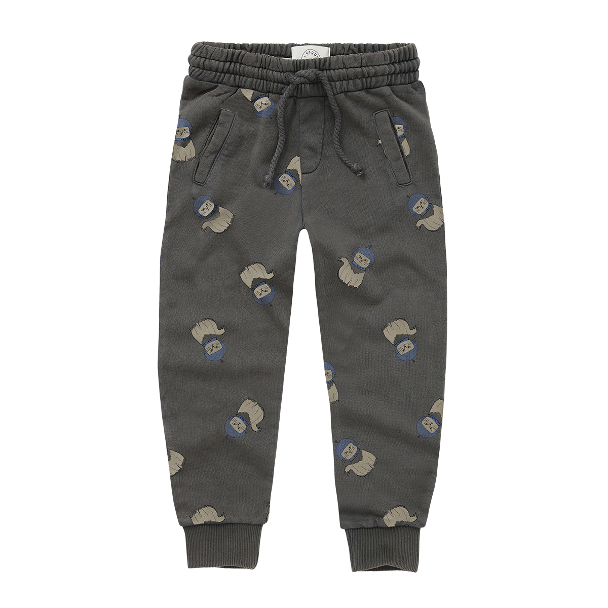 Broek cats washed black
