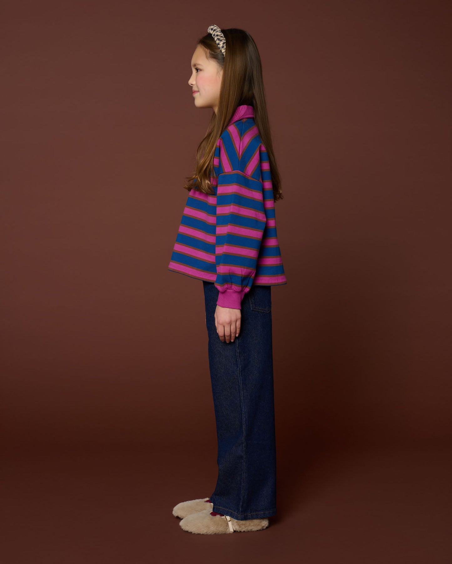 Wide leg jeans - dark blue
