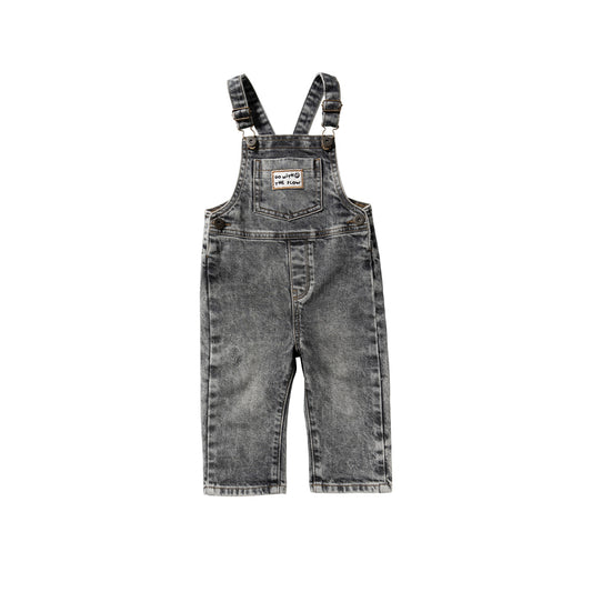 Dungarees grey denim