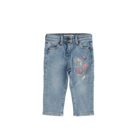 Baggy jeans Blue Denim embroidery