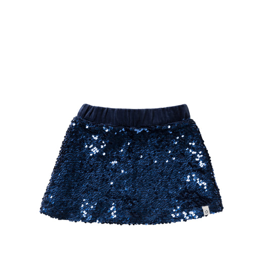 Sequin velvet rokje