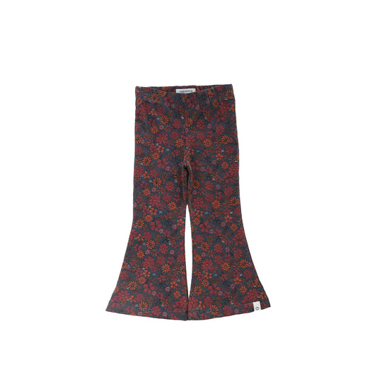 Glam Flower flared legging