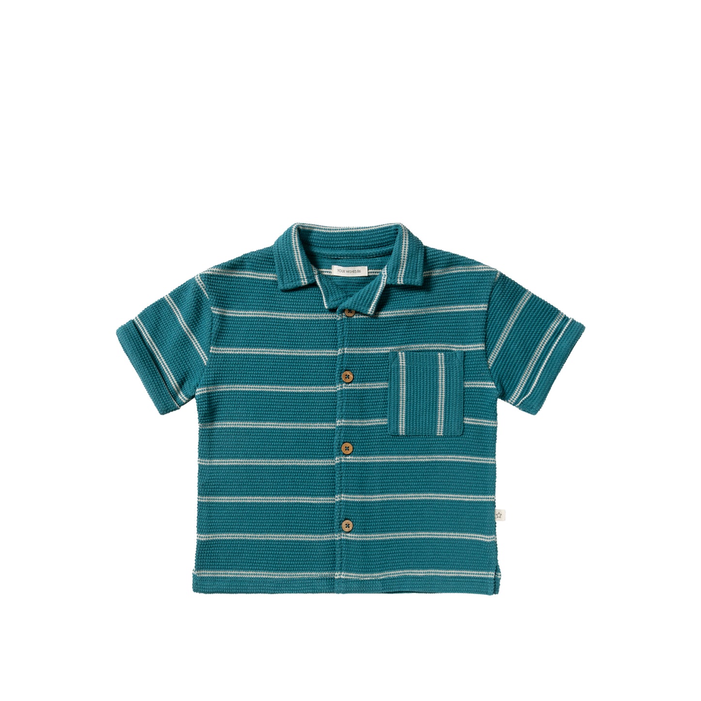 Structure Stripe Loose Shirt dragonfly