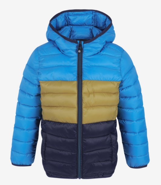 Quilted jas Seppe Blauw